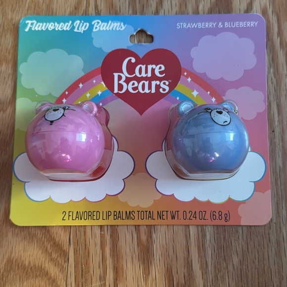 Care Bears Pink and Blue Lip Balm Duo - Picture 1 of 1